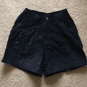 The Limited Vintage Leather Shorts Size 8